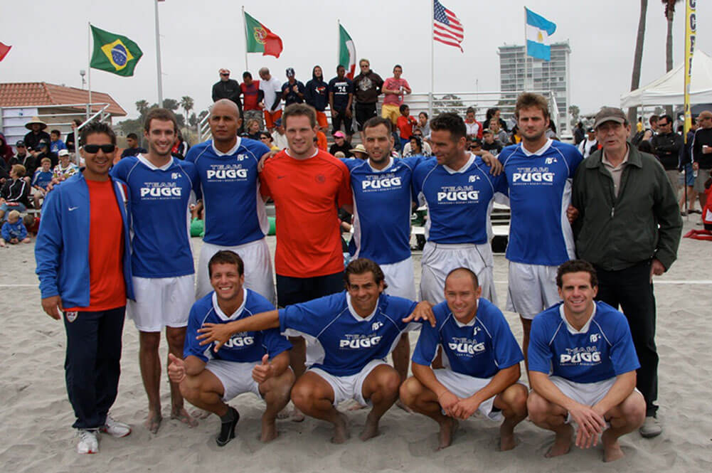 Team Pugg Championship photo, Oceanside Beach Soccer Championships 2009