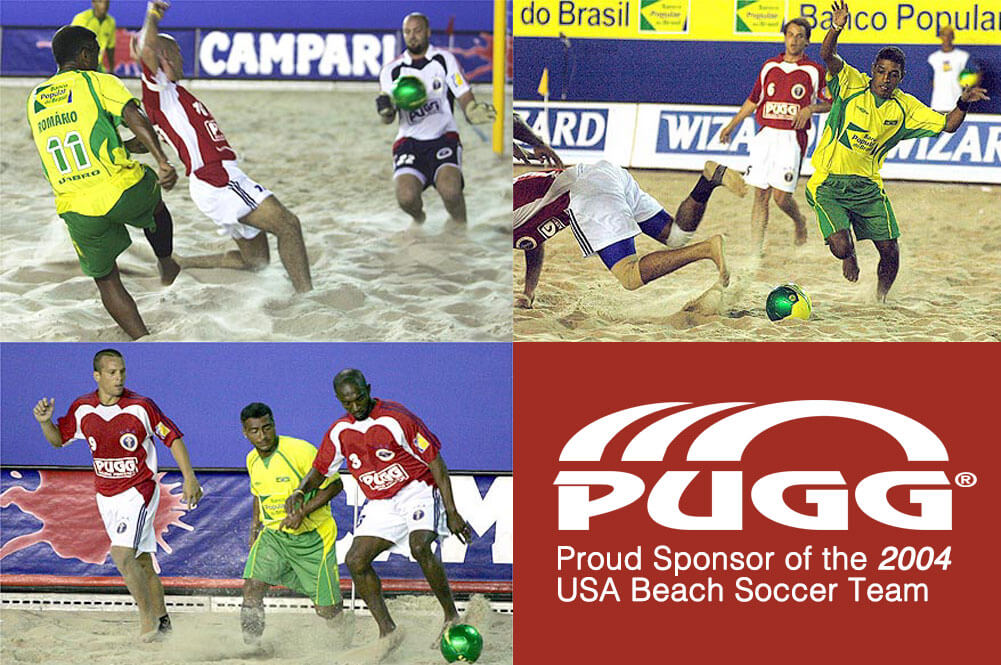 Pugg Company sponsors USA Beach Team in 2004