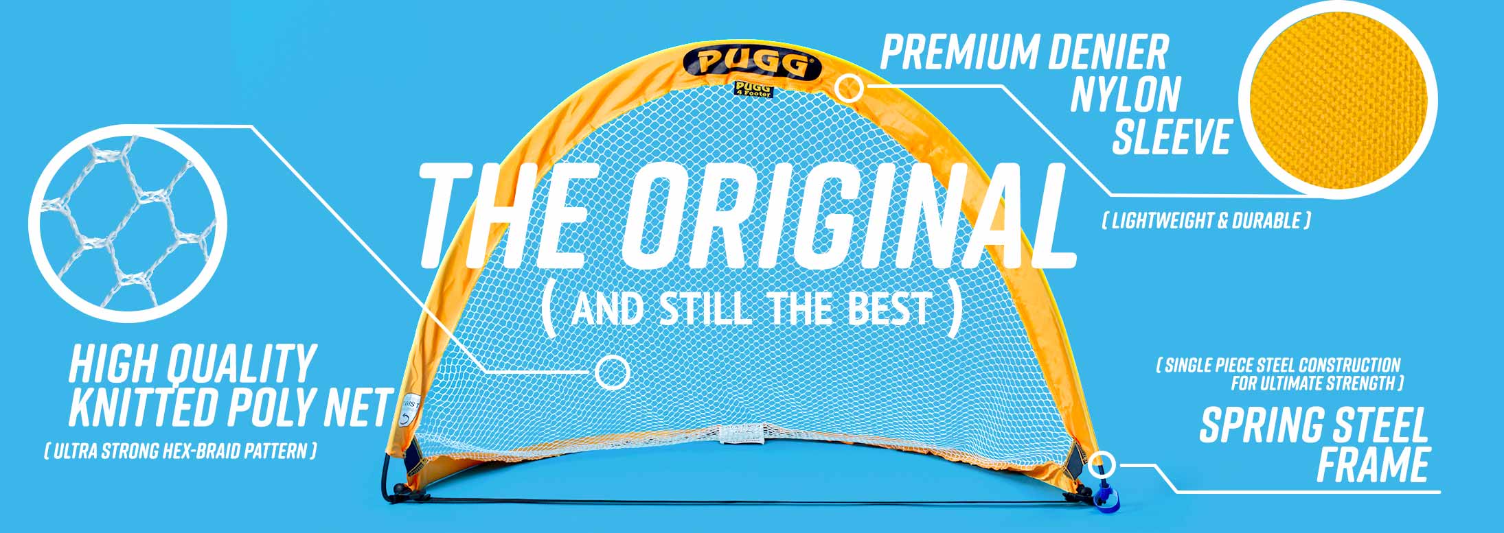 Pugg The 1 Choice in Soccer PopUp Goals