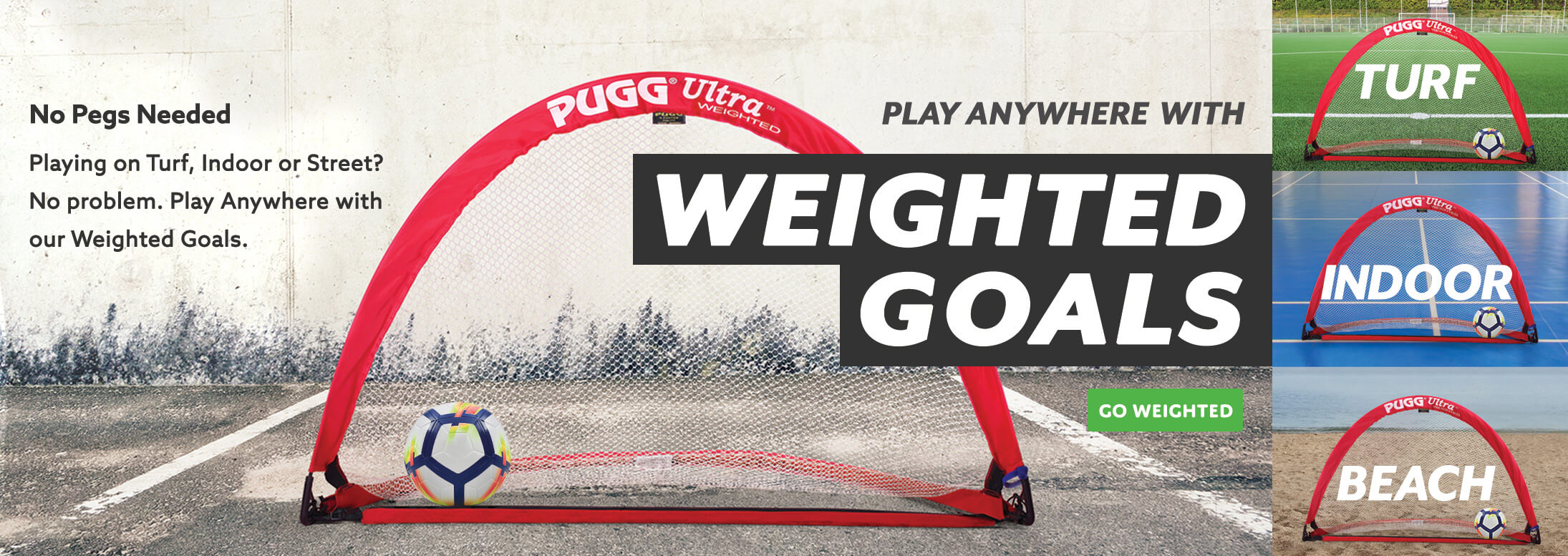 Pugg The 1 Choice in Soccer PopUp Goals