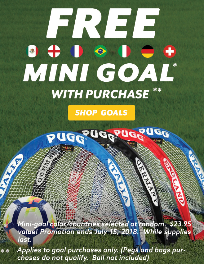 Pugg The 1 Choice in Soccer PopUp Goals